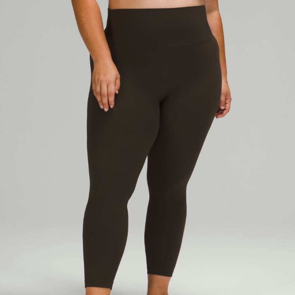 ✨BNWT - Lululemon Align High-Rise Pant 25" - Dark Olive - size - 18✨